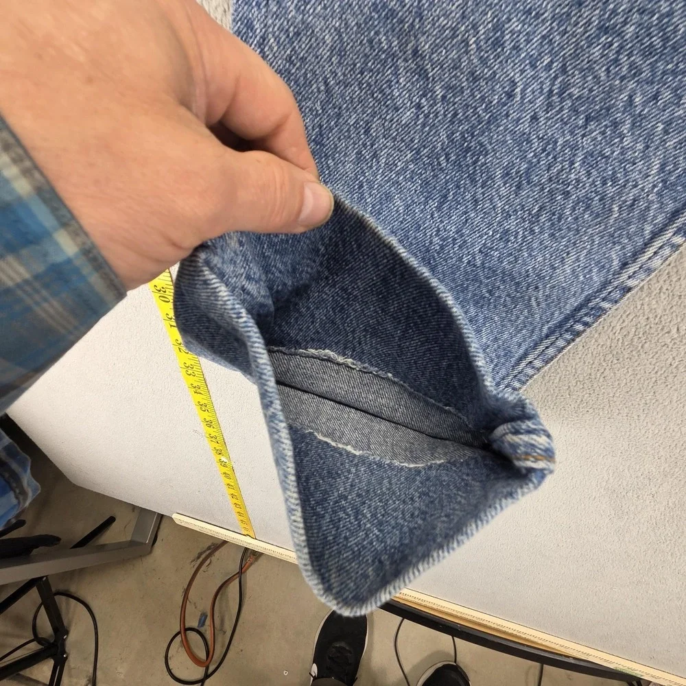 Levis measured denim relevant